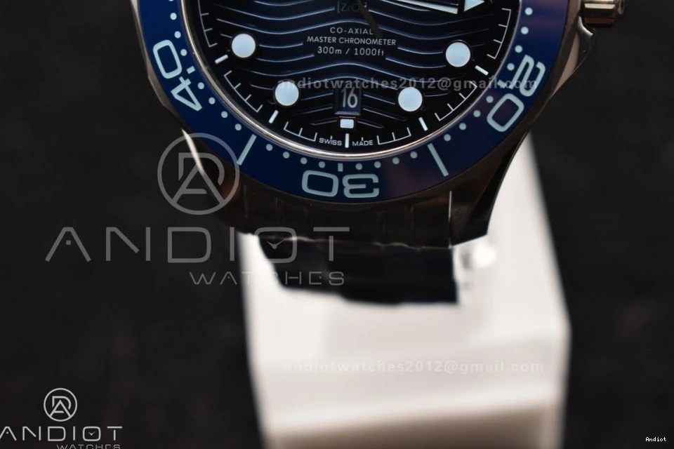 Seamaster Dial on 1:1 A8800 Summer Edition Bracelet 300 Blue SS VSF Best 0115